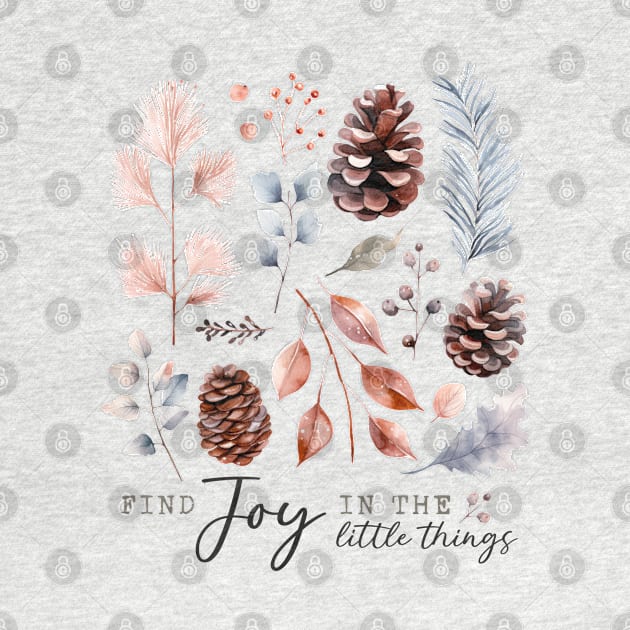 Winter Woodland Quote by Chromatic Fusion Studio